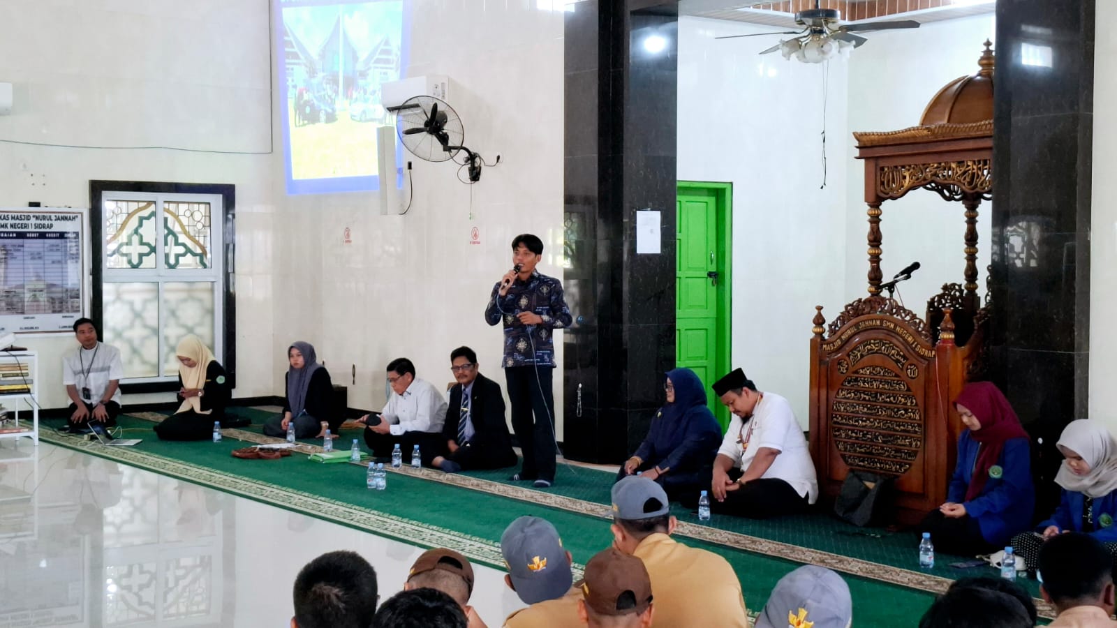 UNISAN Sidrap dan Fikom Gelar Sosialisasi Penerimaan Mahasiswa Baru di SMK Negeri 1 Sidrap